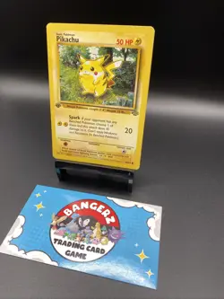 Pikachu 60/64 1st Edition Jungle Vintage Pokemon Card TCG WOTC 1999 - Image 2