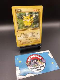 Pikachu 60/64 1st Edition Jungle Vintage Pokemon Card TCG WOTC 1999 - Image 3