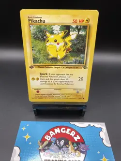 Pikachu 60/64 1st Edition Jungle Vintage Pokemon Card TCG WOTC 1999 - Image 4