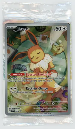 Eevee 2025 Pokemon English SVP173 Black Star Promo Sealed - Image 1