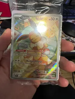 Eevee - SVP173 - Holo - Prismatic Evolutions - Sealed - Pokemon Black Star Promo - Image 1