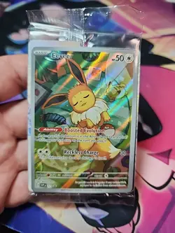 Eevee - SVP173 - Holo - Prismatic Evolutions - Sealed - Pokemon Black Star Promo - Image 1