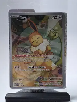 Eevee - SVP173 - Holo - Prismatic Evolutions - Sealed - Pokemon Black Star Promo - Image 2
