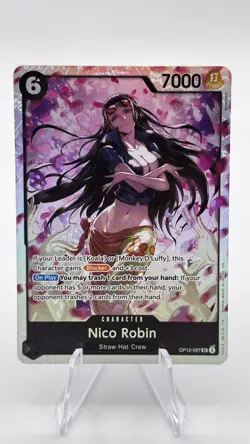 Nico Robin OP12-087 Legacy of the Master Foil - Image 1