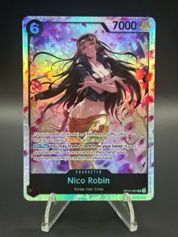 • Nico Robin • OP12-087 SR Legacy of the Master Holo Foil One Piece TCG NM - Image 2