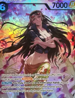 • Nico Robin • OP12-087 SR Legacy of the Master Holo Foil One Piece TCG NM - Image 3