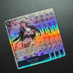4x Nico Robin OP12-087 SR - One Piece TCG English Legacy of the Master Foil NM - Image 3