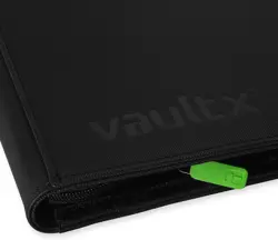 Vault X 9-Pocket Exo-Tec Zip Binder Side-Loading - 360 Cards - Black, Open Box - Image 3