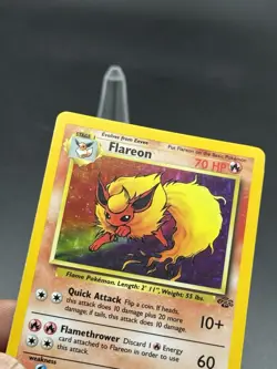 Flareon - 3/64 - Jungle Unlimited 1999 - WOTC - Holo Rare - LP - Pokemon TCG - Image 2