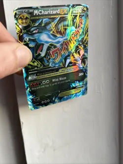 Pokemon Tcg Mega M Charizard EX 69/106 Flashfire Holo Full Art Pokemon Card XY - Image 5