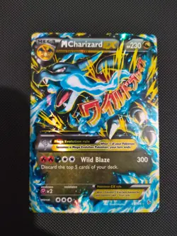 Mega M Charizard EX 69/106 - XY Flashfire Set Pokemon TCG Card - Black Char (MP) - Image 1