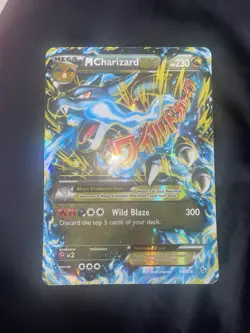 Pokemon Tcg Mega M Charizard EX 69/106 Flashfire Holo Full Art Pokemon Card XY - Image 1