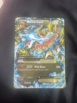 Pokemon Tcg Mega M Charizard EX 69/106 Flashfire Holo Full Art Pokemon Card XY - Image 2