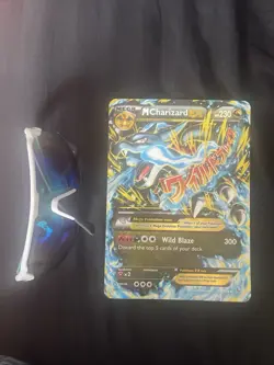Pokemon Tcg Mega M Charizard EX 69/106 Flashfire Holo Full Art Pokemon Card XY - Image 4