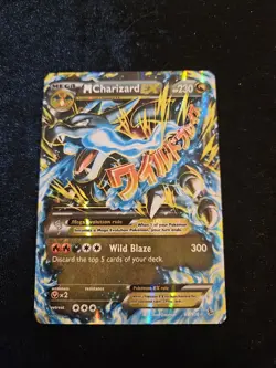 NM Pokemon TCG M Charizard EX 69/106 - XY Flashfire - Holo - Image 1