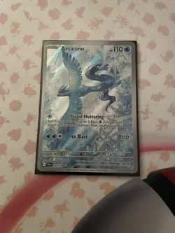 Articuno Journey Together Illustration Card 161/159 Near Mint Pokemon TCG - Image 2