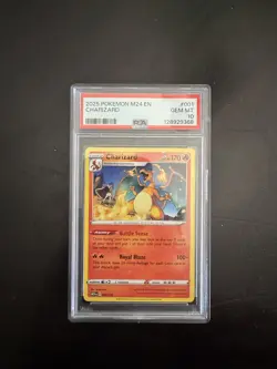2025 POKEMON M24 EN-MCDONALD'S COLL #001 CHARIZARD PSA 10 - Image 1