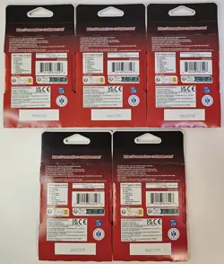 Lot Of 5 One Piece OP-13 Carrying On His Will Sleeved Booster Packs Sealed New - Image 2