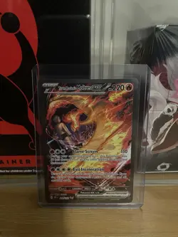 Team Rocket's Moltres ex 229/182 - Destined Rivals Pokemon TCG - NM Card - Image 1