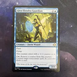 Mtg - Glen Elendra Guardian (0051) Lorwyn Eclipsed- Rare - NM - Image 1