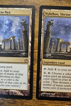 4x Nykthos, Shrine to Nyx - Rare - NM - MTG Theros ⚔B&B - Image 4