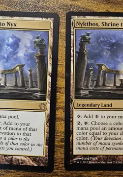 4x Nykthos, Shrine to Nyx - Rare - NM - MTG Theros ⚔B&B - Image 5
