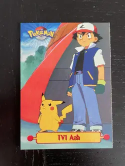 Ash TV1 Topps Pokemon TV Animation Edition 1995-99 deutsch - Image 1