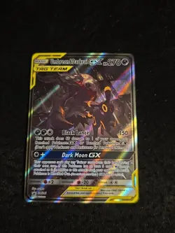 Pokemon TCG Umbreon & Darkrai GX SM241 Sun & Moon Promo Ultra Rare - Image 1