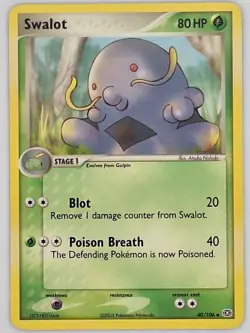Swalot 40/106 Pokemon - EX Emerald MP - Image 1