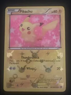 Pikachu RC7/RC25 Legendary Treasures Radiant Collection Pokemon Holo Foil - Image 1