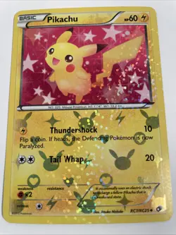 Pikachu RC7/RC25 Legendary Treasures: Radiant Collection Holo - Image 1