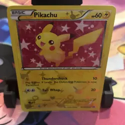 Pikachu RC7/RC25 Legendary Treasures: Radiant Collection Holo LP - Image 1