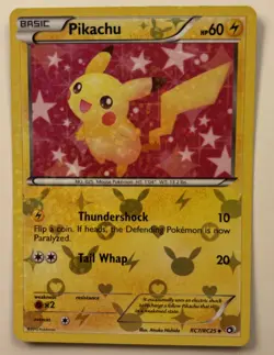 Pikachu RC7/RC25 Legendary Treasures: Radiant Collection Holo - Image 1