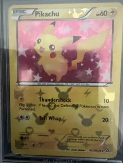 Pikachu RC7/RC25 Legendary Treasures: Radiant Collection Holo - Image 3