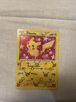Pikachu RC7/RC25 Legendary Treasures: Radiant Collection Holo - Image 1