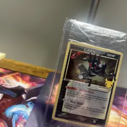 Pokemon TCG Greninja Gold Star SWSH144 Celebrations Black Star Promo Card Sealed - Image 2