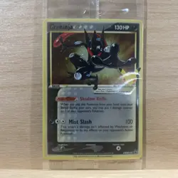 Pokemon TCG Greninja Gold Star SWSH144 Celebrations Black Star Promo Card Sealed - Image 1