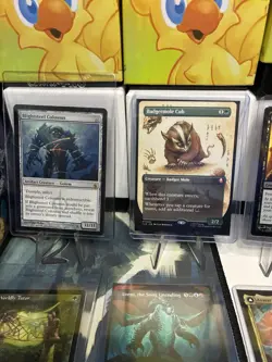 19 Card MTG Lot Feat: Badgermole Cub, Blightsteel Colossus, Foil Ratcatcher, Etc - Image 2