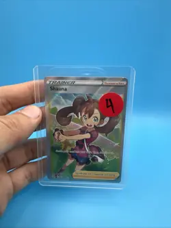 Shauna (Full Art) 263/264 Swsh08: Fusion Strike Holo Pokemon Trainer Card - Image 1