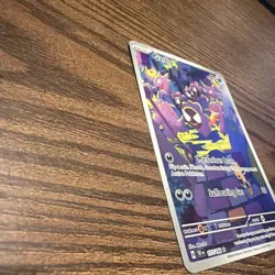 TCG Pokemon English Illustration Rare Gastly 177/162 SV05: Temporal Forces Holo - Image 2