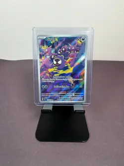 Pokemon Gastly 177/162 Illustration Rare Holo SV05 Temporal Forces TCG Card - Image 1