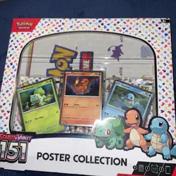 Nintendo Pokemon TCG Scarlet & Violet - 151 Poster Collection Box - 3 Packs 820650853166 - Image 1
