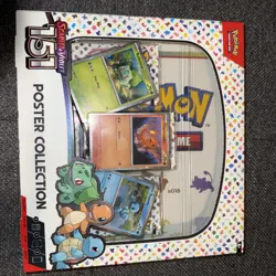 Pokemon TCG Scarlet & Violet - 151 Poster Collection Box - 3 Packs 820650853166 - Image 1