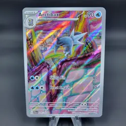 Arctibax 209/193 Paldea Evolved Illustration Rare Pokemon TCG Card NM - Image 1
