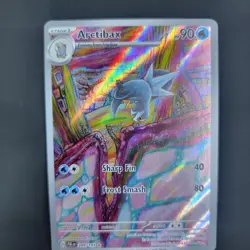 Arctibax 209/193 Paldea Evolved Illustration Rare Pokemon TCG Card NM - Image 3
