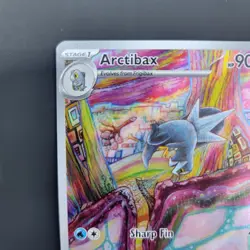 Arctibax 209/193 Paldea Evolved Illustration Rare Pokemon TCG Card NM - Image 4