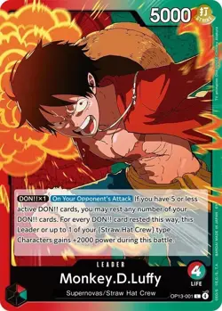 One Piece TCG - Pick Your Own Leader Card (English) - Near Mint (US Seller) - Image 2