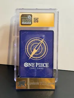 CGC PRISTINE 10 One Piece 2025 Monkey D.Luffy ST21-014 SR Magazine Japanese② - Image 2