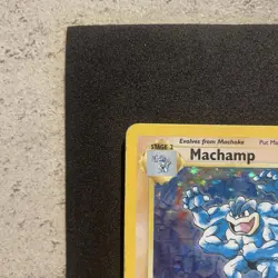 Machamp 8/102 Pokemon Card TCG Base Set 1st Edition Holo Rare - Image 3