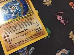 Pokemon TCG Machamp 8/102 1st Edition Holo Rare Pokemon Card - Image 5